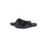 Tommy Hilfiger Zehentrenner "MOLDED HILFIGER WEB BEACH SANDAL", Sommerschuh, Flats, Strandschuh mit seitlichem Logoschriftzug