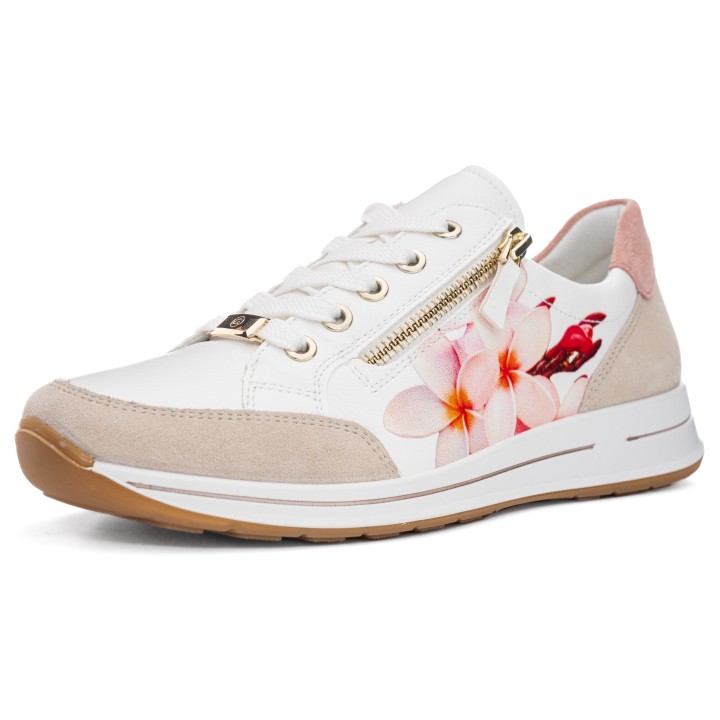 Ara Sneaker "OSAKA", Keilsneaker, Schnürschuh in Komfortweite H (, sehr weit)