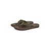 Tommy Hilfiger Zehentrenner "MOLDED HILFIGER WEB BEACH SANDAL", Sommerschuh, Flats, Strandschuh mit seitlichem Logoschriftzug