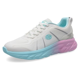 Dockers by Gerli Sneaker, Trainingsschuh, Schnürschuhe mit bunter Pastell-Sohle