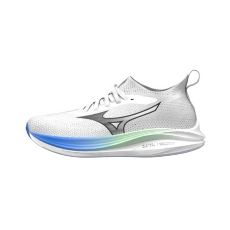 Mizuno Neo Zen Schuhe Weiß Blau SS25, Größe 41 - EUR