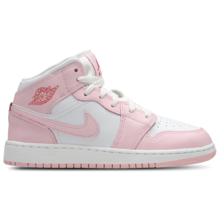 Jordan Aj1 Mid Unisex Schuhe - Rosa - Größe: 36 - Leder - Foot Locker