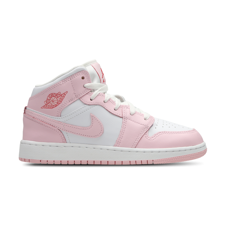 Jordan Aj1 Mid Unisex Schuhe - Rosa - Größe: 36 - Leder - Foot Locker
