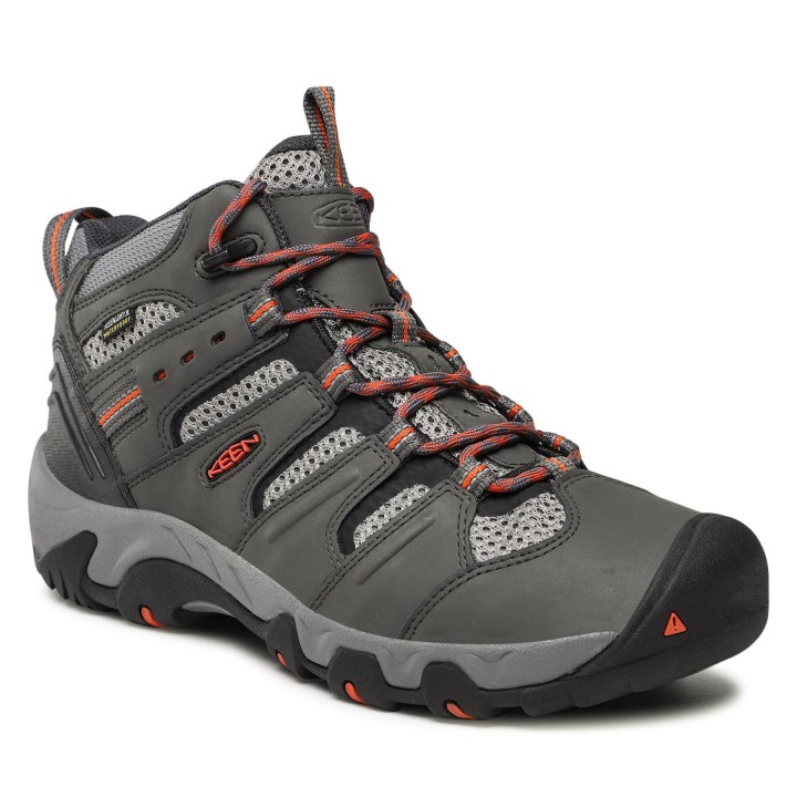 Trekkingschuhe Keen Koven Mid Wp 1023000 Grau