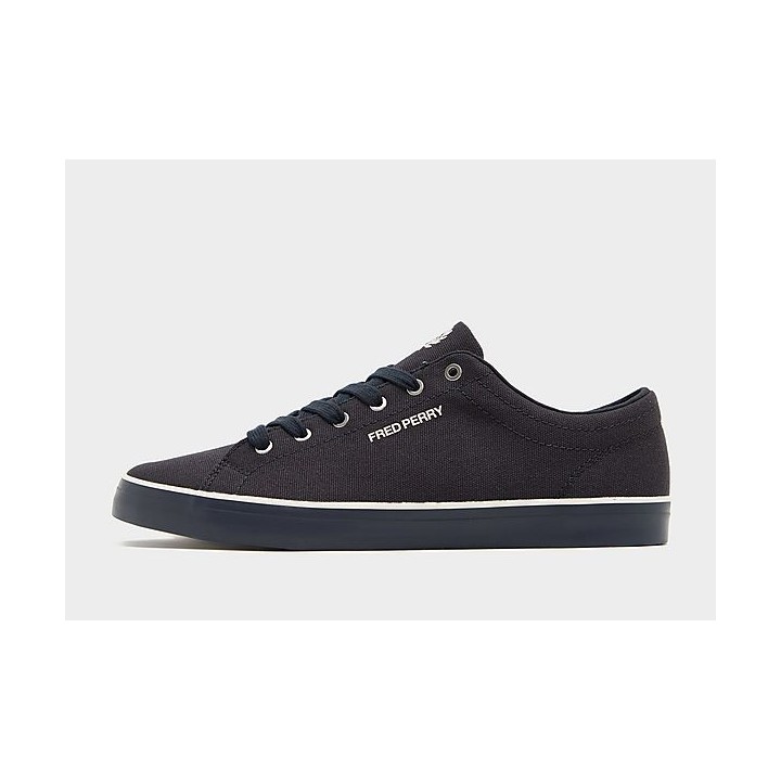 Fred Perry Baseline Canvas - Navy - Mens, Navy