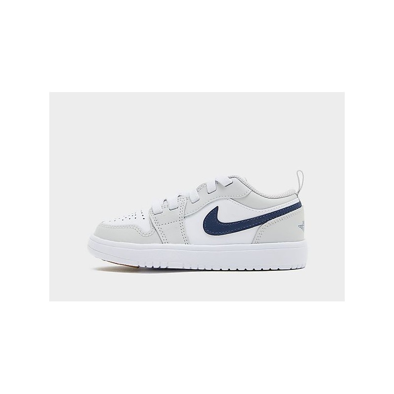 Jordan Air 1 Low Kleinkinder - White, White