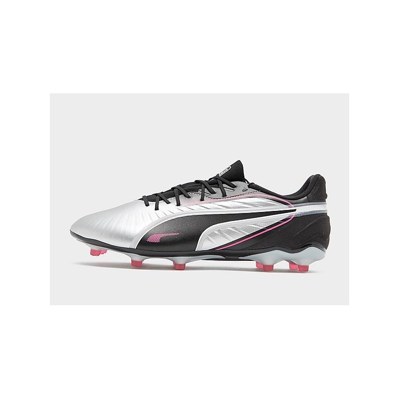 PUMA King Match FG - Silver - Mens, Silver