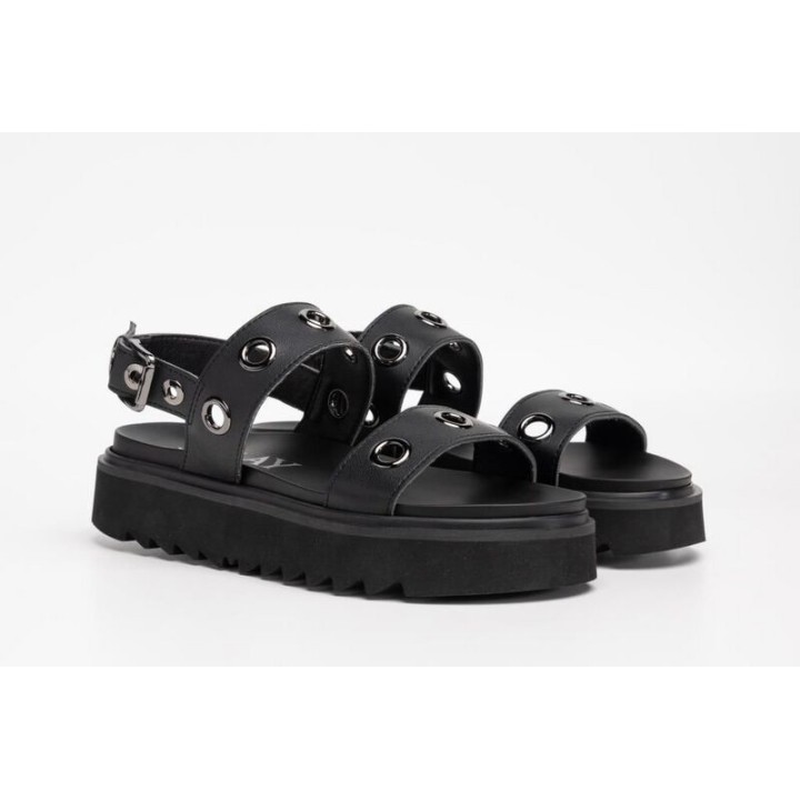 Replay Footwear Sandale - NEW ALICANTE TOTAL - EU36 bis EU41 - für Damen - Größe EU36 - schwarz