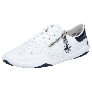 Rieker Sneaker, Schnürschuh, Halbschuh, Freizeitsneaker in veganer Verarbeitung