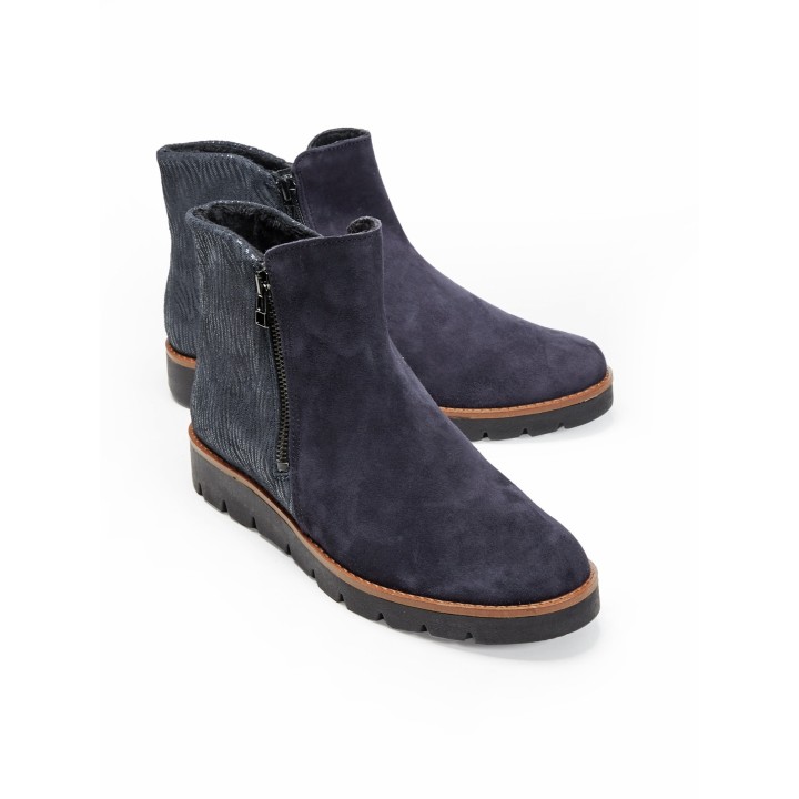 Hallux-Bootie Doppelreißverschluss