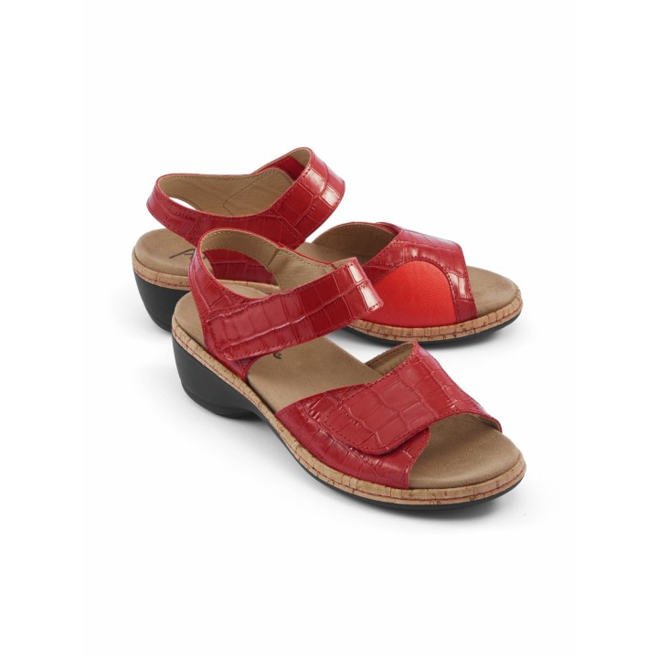 Hallux-Sandale Kroko