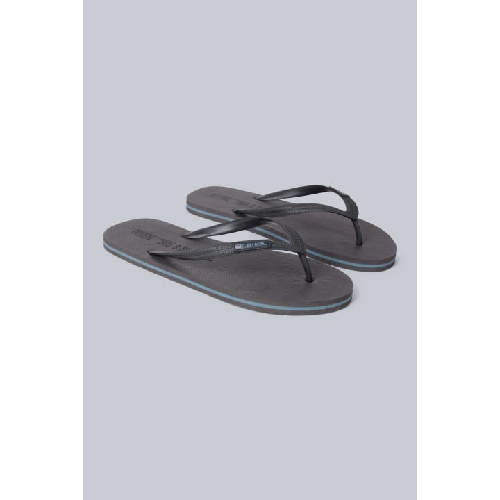 Oceana Stripe Herren Flip-Flops - Grau