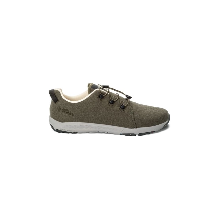 Jack Wolfskin Spirit Wool Low Men Outdoor Schuhe Herren 44 green island moss