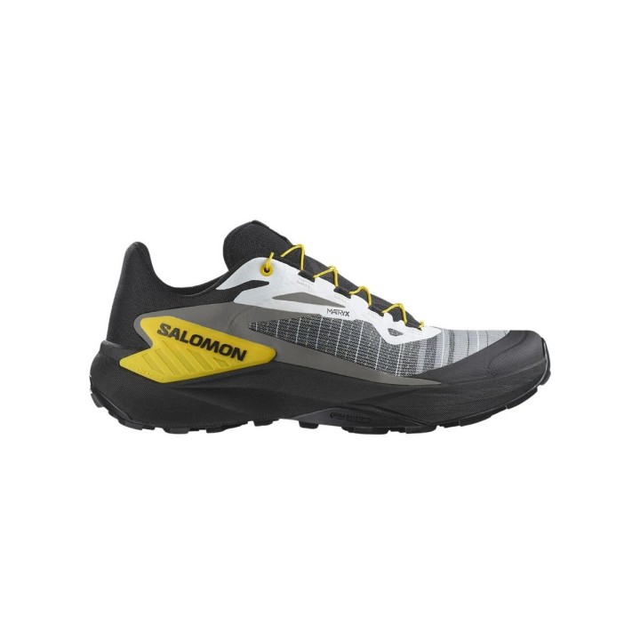 Salomon Genesis Schwarz Grau Turnschuhe SS25, Größe EU 42 2/3