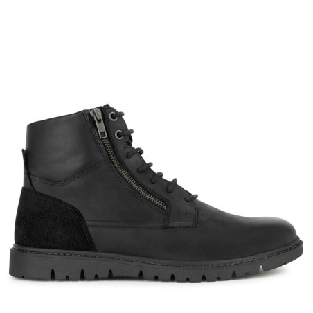 Schnürschuhe Geox U Ghiacciaio U36DGB 000CL C9999 Schwarz