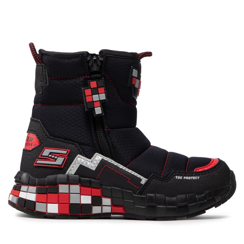 Schneeschuhe Skechers Cuboforce 402198L/BKRD Schwarz