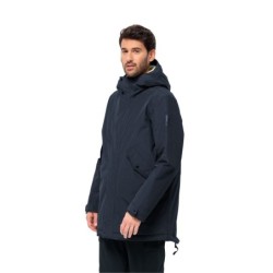 Jack Wolfskin Talforst Parka Men Wasserdichter Wintermantel Herren XXL blue night blue