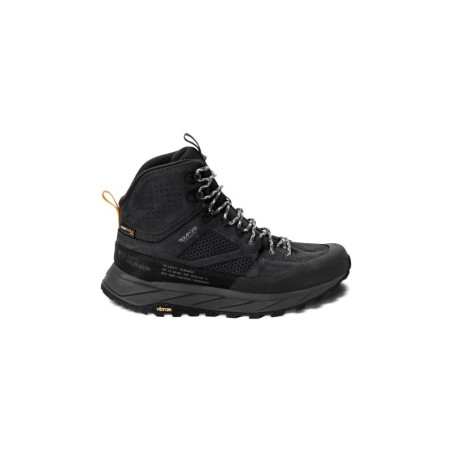 Jack Wolfskin Terraquest Texapore Mid Men Wasserdichte Wanderschuhe Herren 47.5 black black