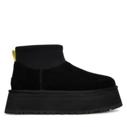 Schneeschuhe Ugg W Classic Mini Dipper 1168170 Schwarz