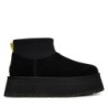 Schneeschuhe Ugg W Classic Mini Dipper 1168170 Schwarz