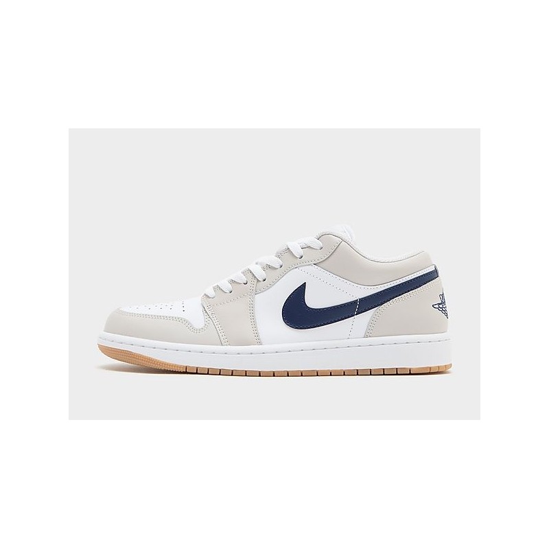 Jordan Air 1 Low - White - Mens, White