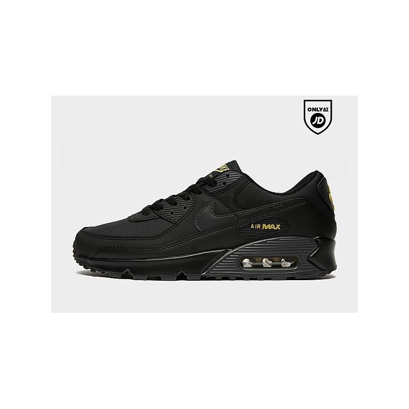 Nike Air Max 90 - Black - Mens, Black