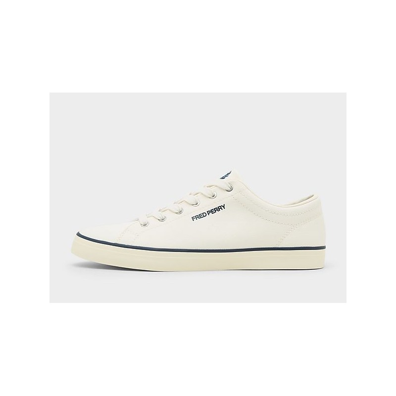 Fred Perry Baseline Canvas - White - Mens, White