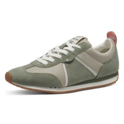 Tamaris Sneaker, Freizeitschuh, Halbschuh, Schnürschuh mit Logoaufnäher