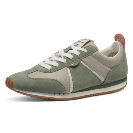 Tamaris Sneaker, Freizeitschuh, Halbschuh, Schnürschuh mit Logoaufnäher