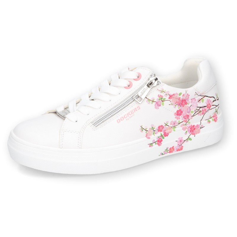 Dockers by Gerli Sneaker, Schnürschuh, Freizeitschuh, Plateausneaker mit Print