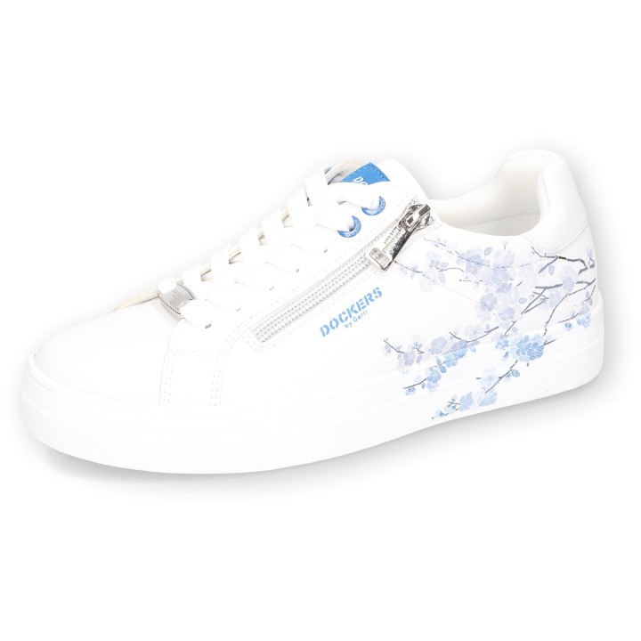 Dockers by Gerli Sneaker, Schnürschuh, Freizeitschuh, Plateausneaker mit Print
