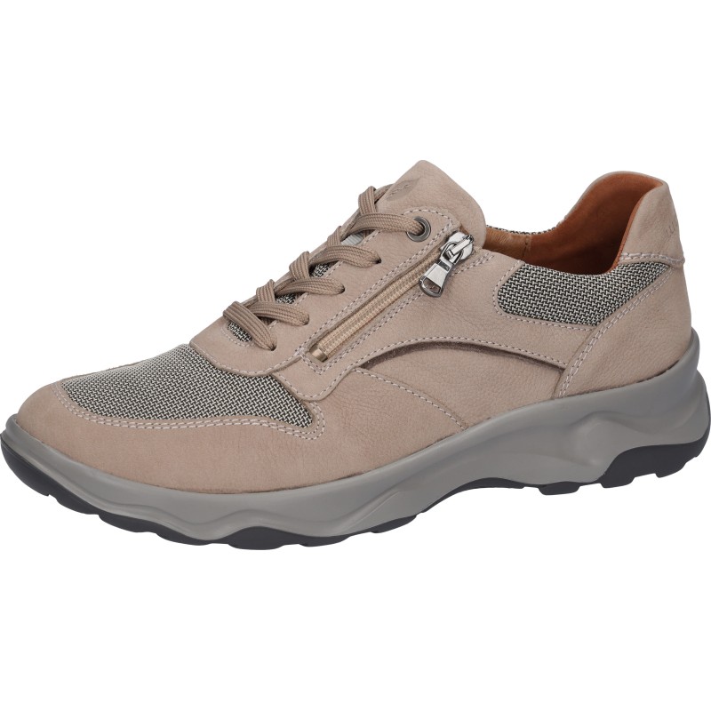 Waldläufer Sneaker "H-MAX", Schnürschuh, Halbschuh mit zusätzlichem Reißverschluss, H-Weite