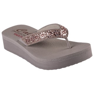 Skechers Zehentrenner "VINYASA-WILD DAISIES", mit Yoga Foam