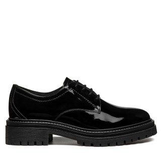 Oxford Schuhe Geox D Iridea D26HRM 00066 C9999 Schwarz