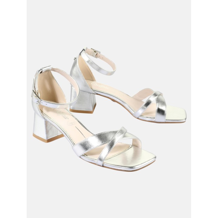 Buffalo Carrie Cross Sandals