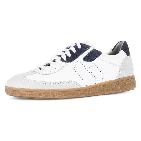 Pius Gabor Sneaker, Freizeitschuh, Schnürschuh, Halbschuh mit Perforation, G-Weite