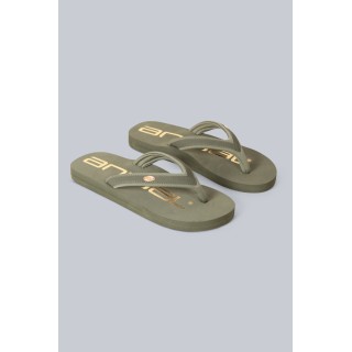 Swish Damen Flip-Flops mit Logo - Khaki