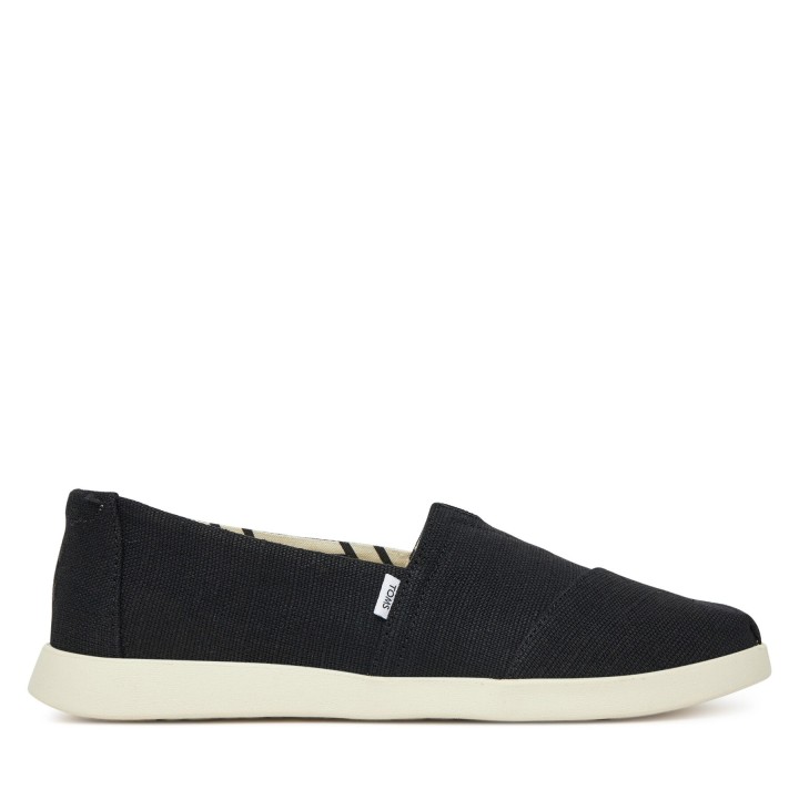 Halbschuhe Toms Alpargata Plus 10021574 Schwarz