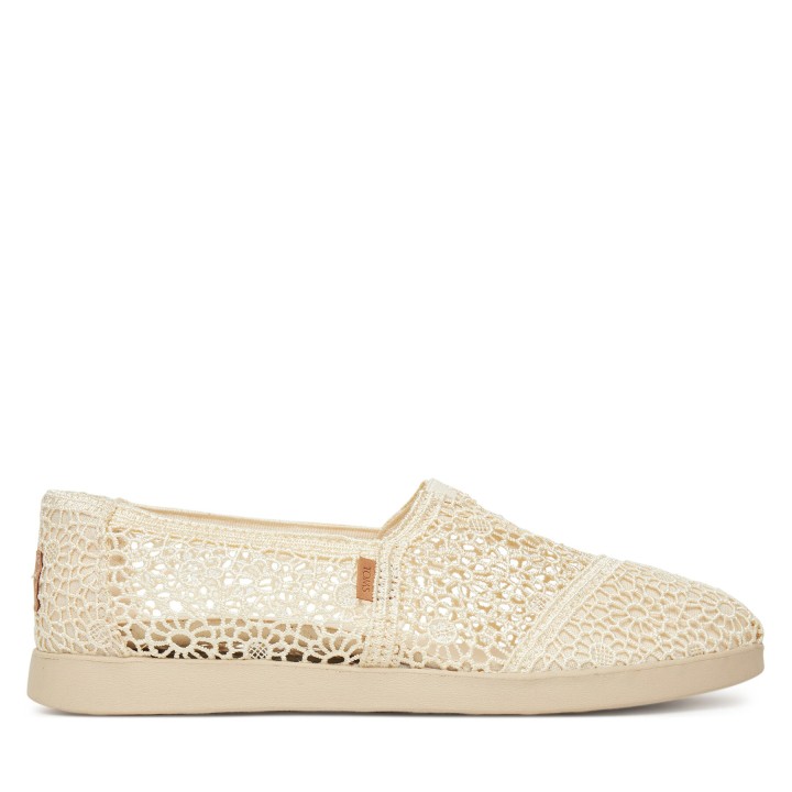 Halbschuhe Toms 10021570 Écru