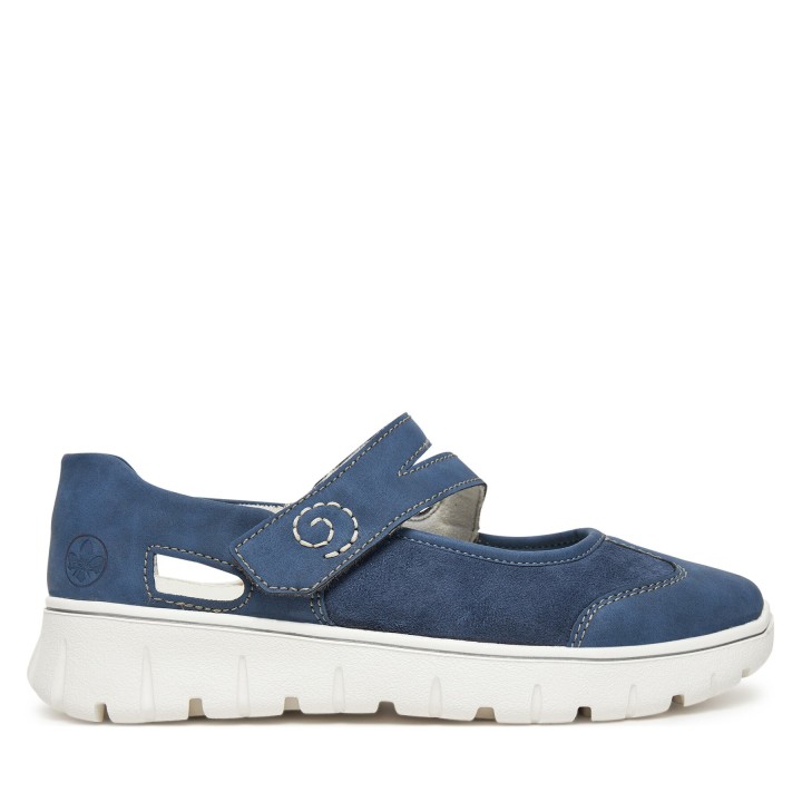 Halbschuhe Rieker N1350-14 Dunkelblau