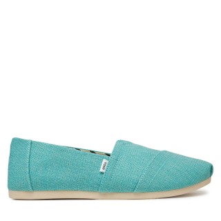Halbschuhe Toms Alpargata Classic 10021939 Türkisfarben