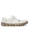 Halbschuhe Rieker L0362-80 Weiß