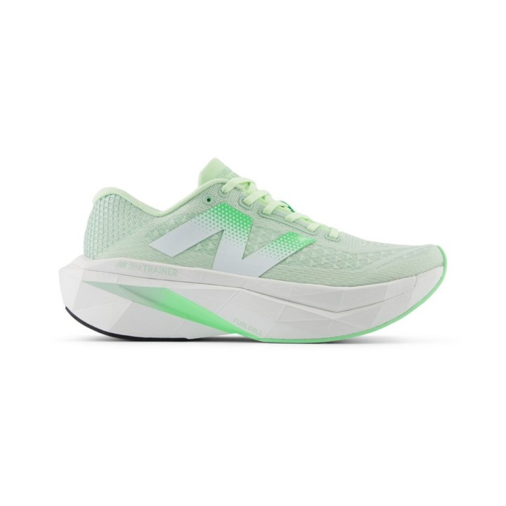 New Balance FuelCell SuperComp Trainer v3 Schuhe Grün Weiß SS25, Größe 41,5 - EUR