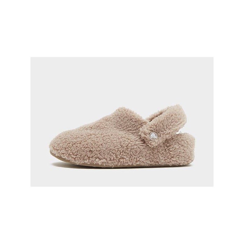 Crocs Classic Cozzzy Slipper Kinder - Brown, Brown