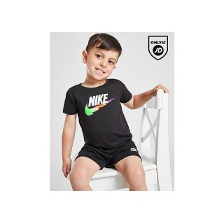 Nike Grid Graphic T-Shirt/Shorts Set Infant - Black, Black