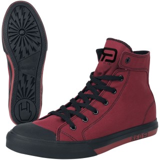 Sneaker high   rot "Walk The Line" von RED by EMP