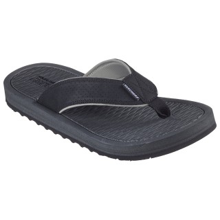 Skechers Zehentrenner "TANTRIC-COPANO", Sommerschuh, Schlappen, Poolslides, Badeschuh, mit Luxe Foam
