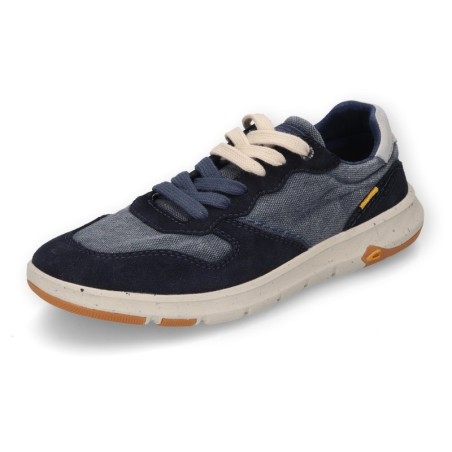 camel active Sneaker, Schnürschuh, Freizeitschuh, Chunky Sneaker mit Jeansoptik