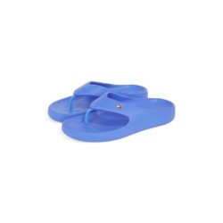Tommy Hilfiger Zehentrenner "TH COMFORT BEACH SANDAL", Dianette, Sommerschuh, Bequemschuh mit kleiner Logostickerei
