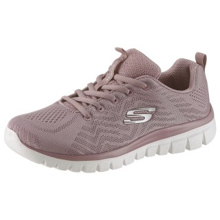 Skechers Sneaker "Graceful - Get Connected", Freizeitschuh, Halbschuh, Schnürschuh mit Memory Foam